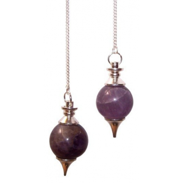 Pendulum Sphere Amethyst